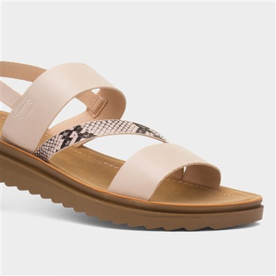 Eden Womens Blush Wider Fit Sandal