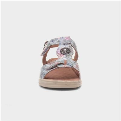 Star Womens Multi Wedge Sandal