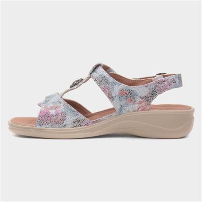 Star Womens Multi Wedge Sandal