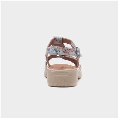 Star Womens Multi Wedge Sandal