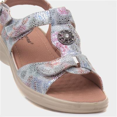 Star Womens Multi Wedge Sandal