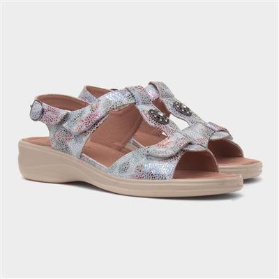 Star Womens Multi Wedge Sandal