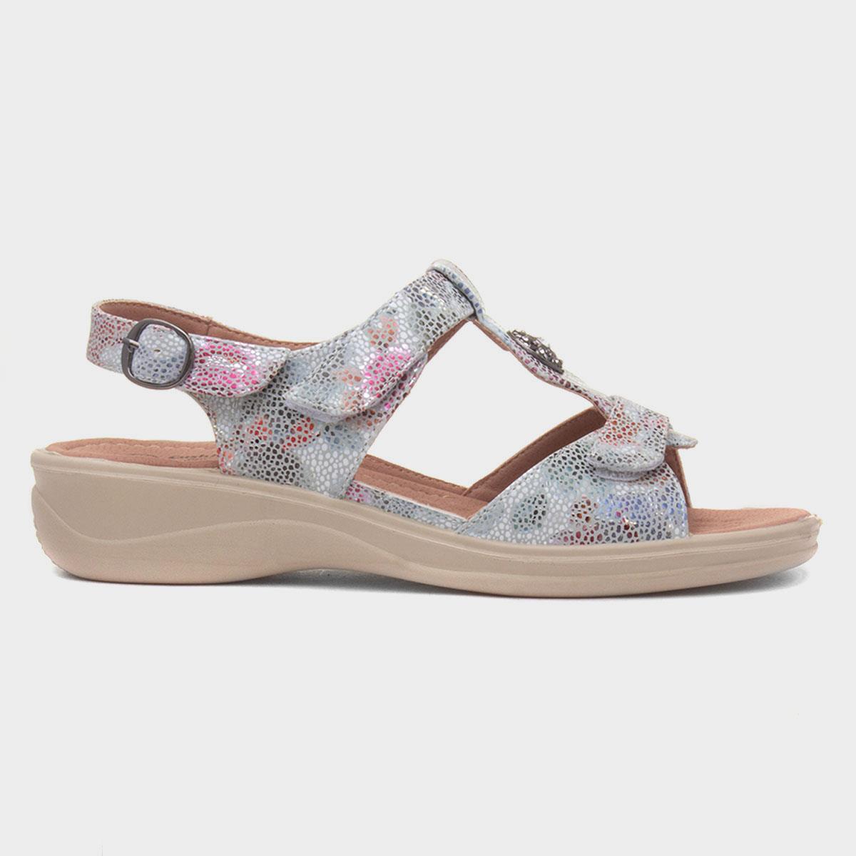 Star Womens Multi Wedge Sandal
