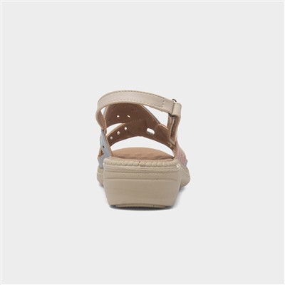 Charlie Womens Multi Wedge Sandal