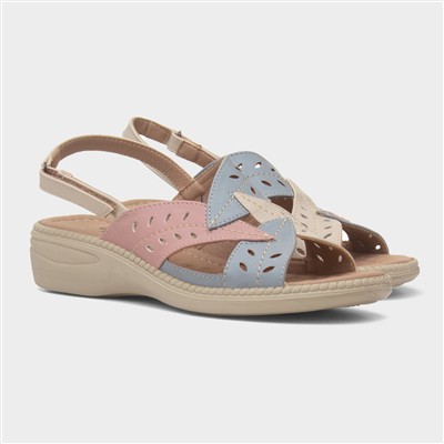 Charlie Womens Multi Wedge Sandal