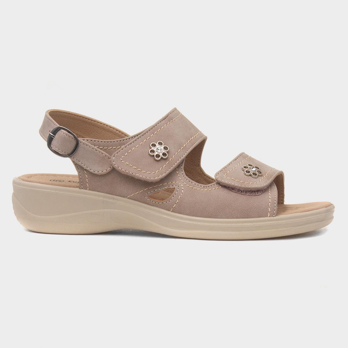 Samantha Womens Beige Sandal