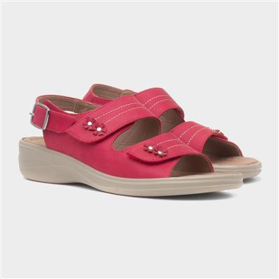 Penny Womens Red Sandal