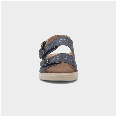 Penny Womens Navy Sandal