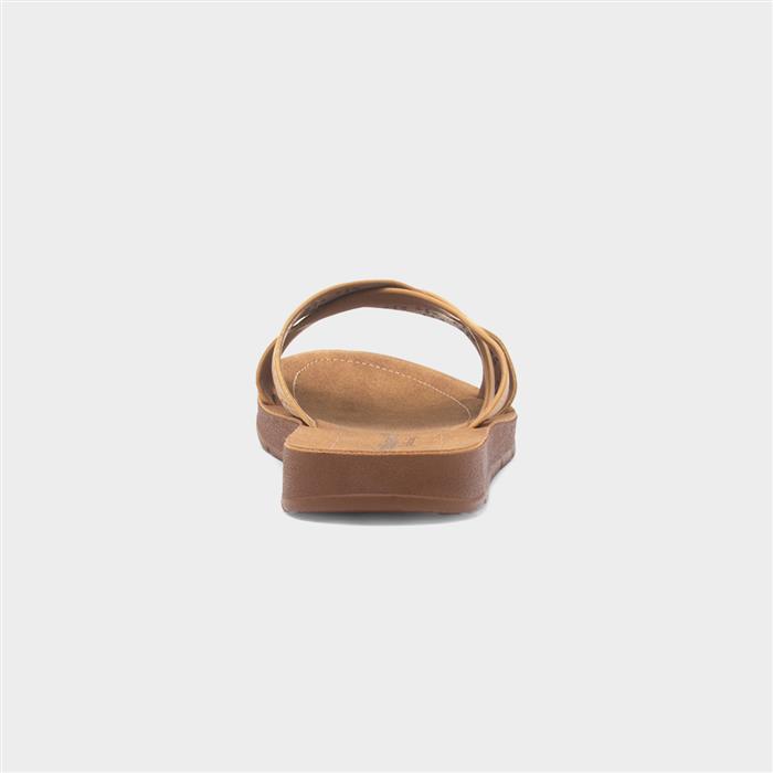 Charlotte Womens Beige Mule Sandal