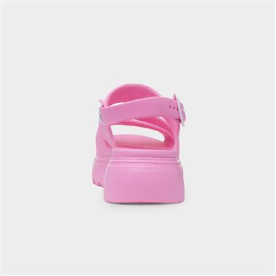 Sunny Womens Bubblegum Chunky EVA Sandal