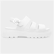 JuJu Sunny Womens White Chunky EVA Sandal (Click For Details)