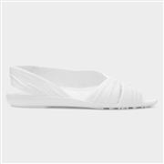 JuJu Fergie Womens White Jelly Sandal (Click For Details)