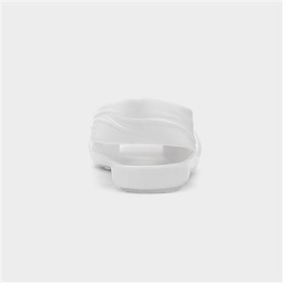 Fergie Womens White Jelly Sandal