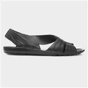 JuJu Fergie Womens Recycled Black Jelly Sandal (Click For Details)
