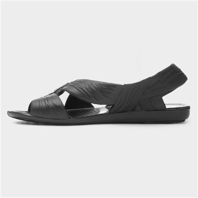 Fergie Womens Black Jelly Sandal