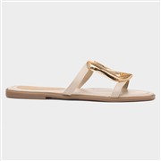 Truffle Fiona Womens Beige Mule Sandal (Click For Details)
