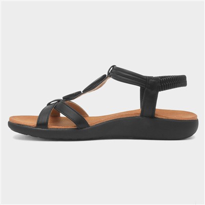 Alison Womens Black Sandal