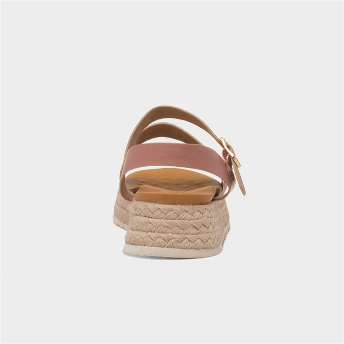 Summer Womens White Chunky Buckle Sandal