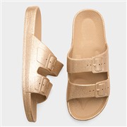 Krush Brooke Womens Gold Glitter Sandal (Click For Details)