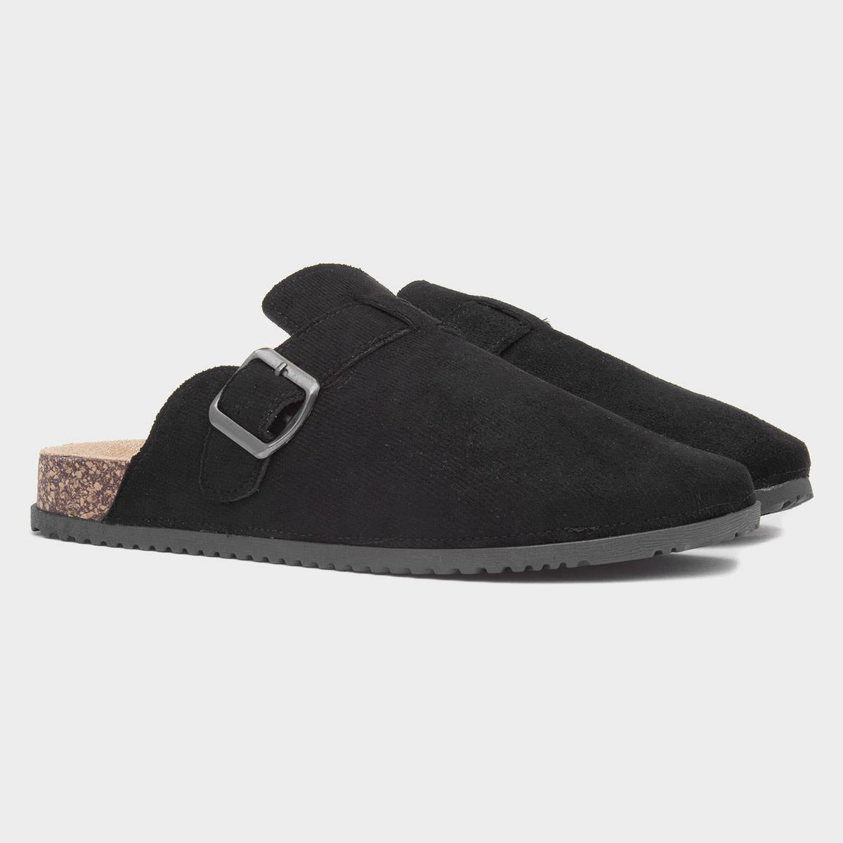 Krush Imogen Womens Black Closed Toe Mule Sandal-11406 | shoezone