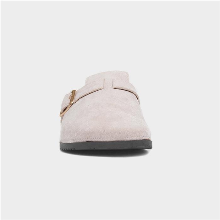 Imogen Womens Taupe Closed Toe Mule Sandal