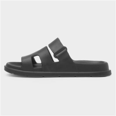 Briella Womens Black EVA Mule Sandal