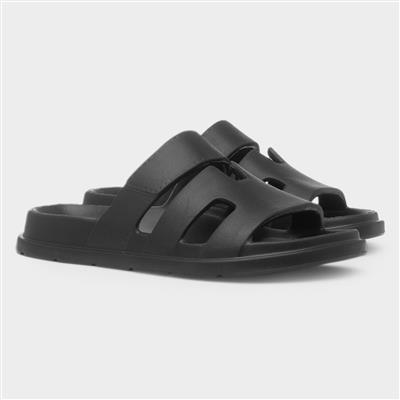 Briella Womens Black EVA Mule Sandal