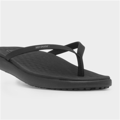 Maui Breeze Womens Black EVA Flip Flop