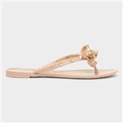 Krush Pearl Womens Nude Toe Post Sandal (Click For Details)