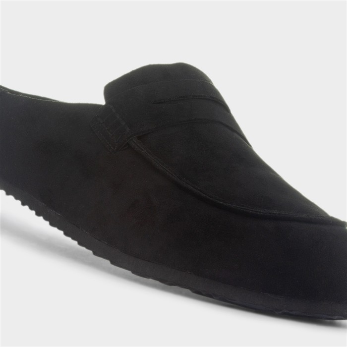 Sydney Womens Black Mule Sandal