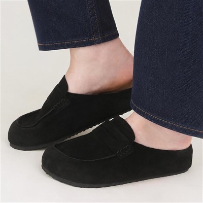 Sydney Womens Black Mule Sandal