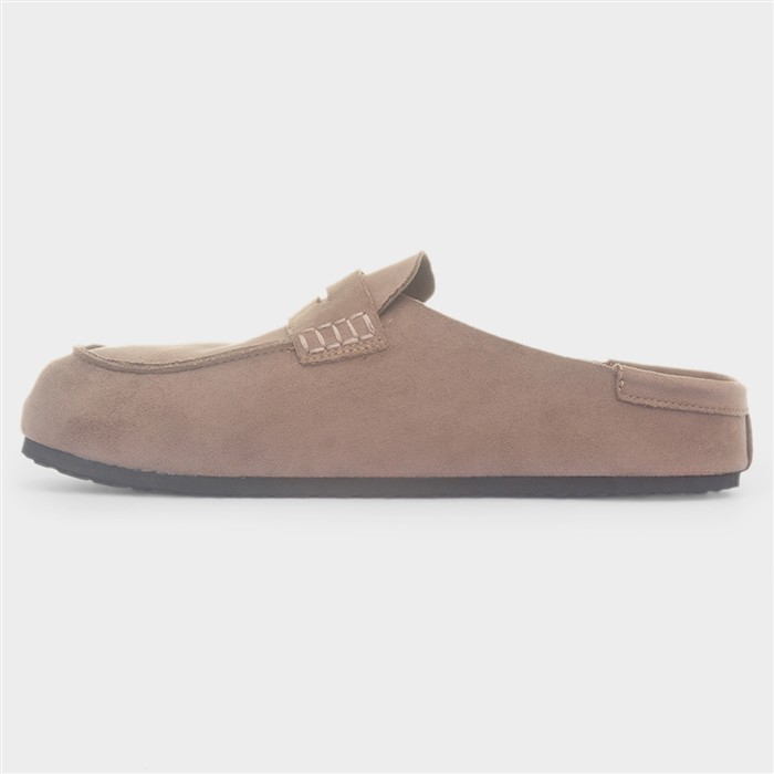 Sydney Womens Taupe Mule Sandal