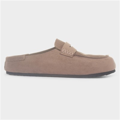 Sydney Womens Taupe Mule Sandal