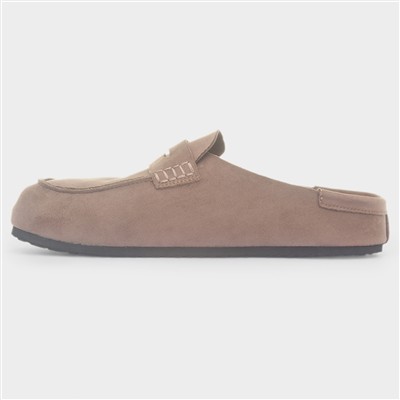 Sydney Womens Taupe Mule Sandal