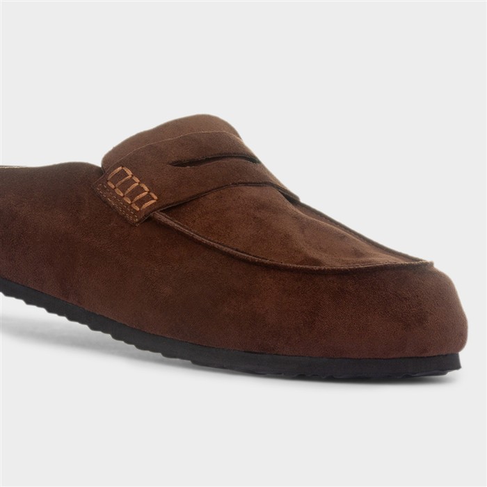 Sydney Womens Brown Mule Sandal