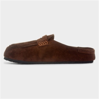 Sydney Womens Brown Mule Sandal