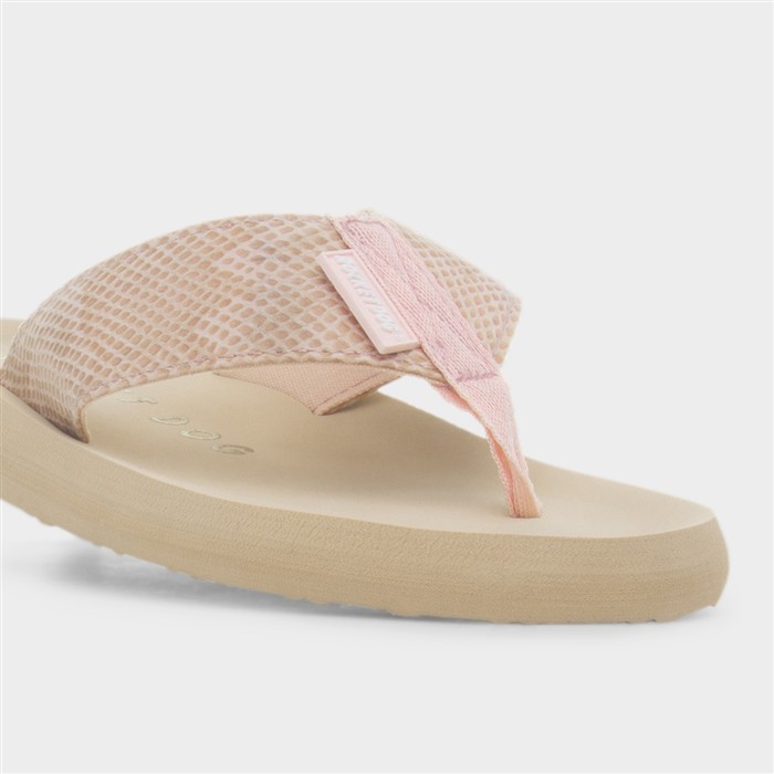 Adios Tony Womens Pink EVA Flip Flop