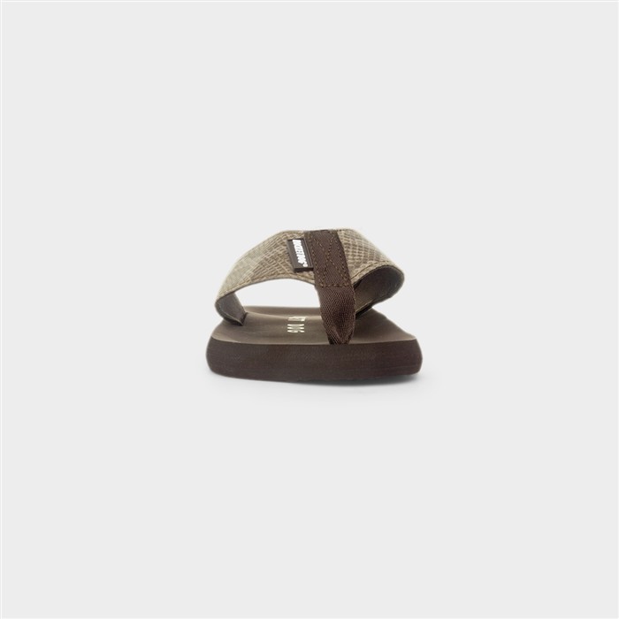 Adios Tony Womens Taupe EVA Flip Flop