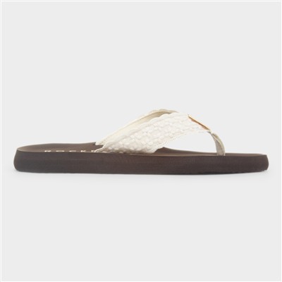 Adios Annie Womens Brown EVA Flip Flop