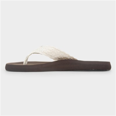 Adios Annie Womens Brown EVA Flip Flop