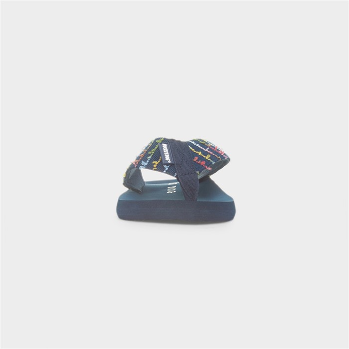 Adios Radio Womens Blue EVA Flip Flops