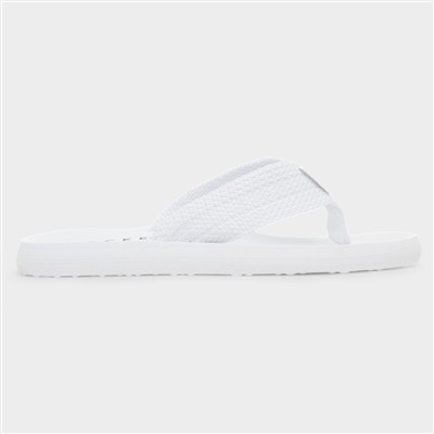 Adios Womens White EVA Flip Flop