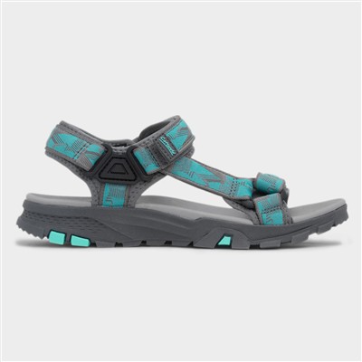 Stanton Womens Grey & Blue Sandal
