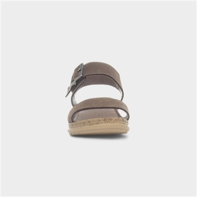 Ellie Fossil Womens Leather Sandal