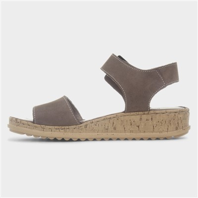 Ellie Fossil Womens Leather Sandal