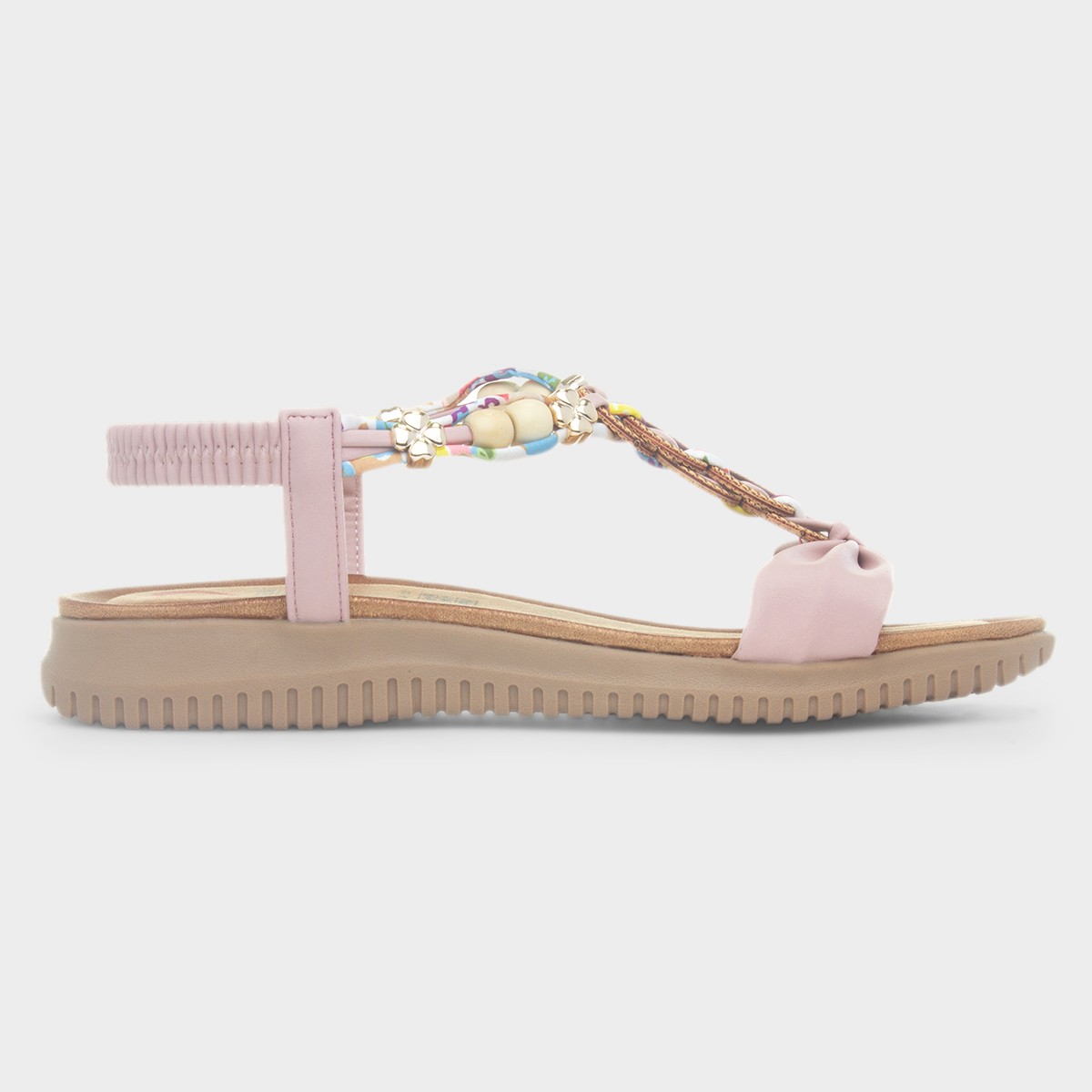 Bright Womens Pink Slingback Sandal