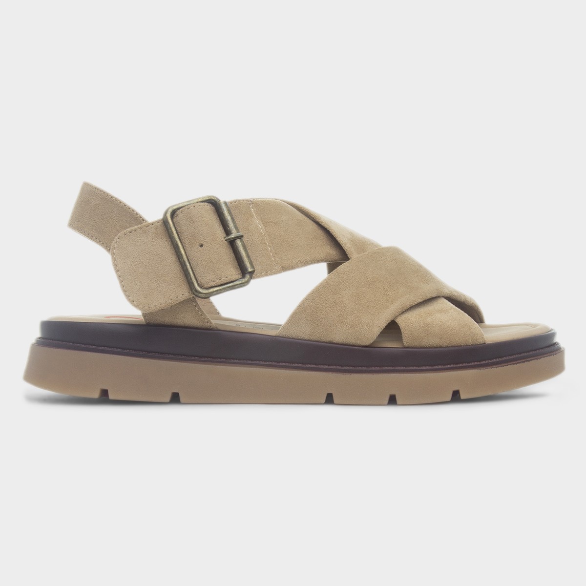 Aimee Womens Sand Chunky Sandal
