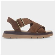 Heavenly Feet Aimee Womens Chocolate Chunky Sandal (Click For Details)