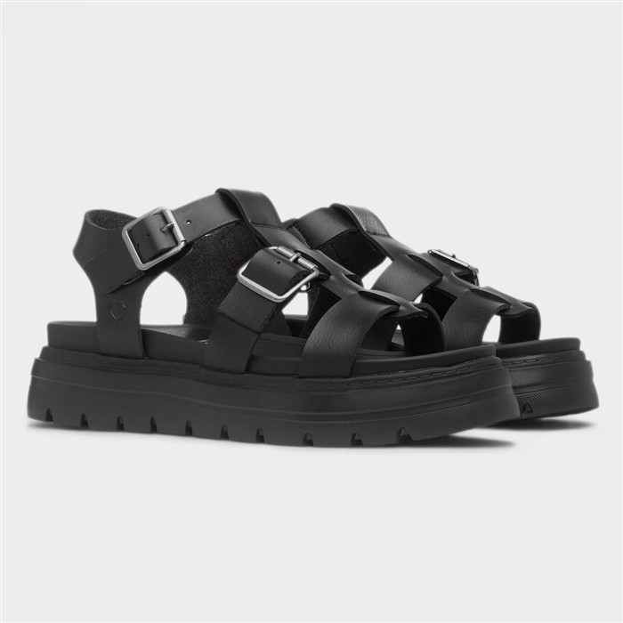 Litesoles Oakley Womens Black Sandal