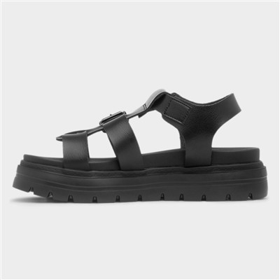 Litesoles Oakley Womens Black Sandal